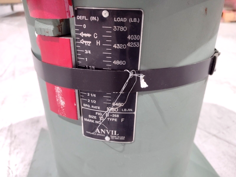 Anvil Figure B-268 Size 15 Type F Variable Spring Hanger – Maverick ...