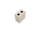 MiSUMi U-SBHHM0.75-A1.25-H1.25 Stopper Block 1-1/4" x 1-1/4" x 3/4" BOX OF 3 - Maverick Industrial Sales