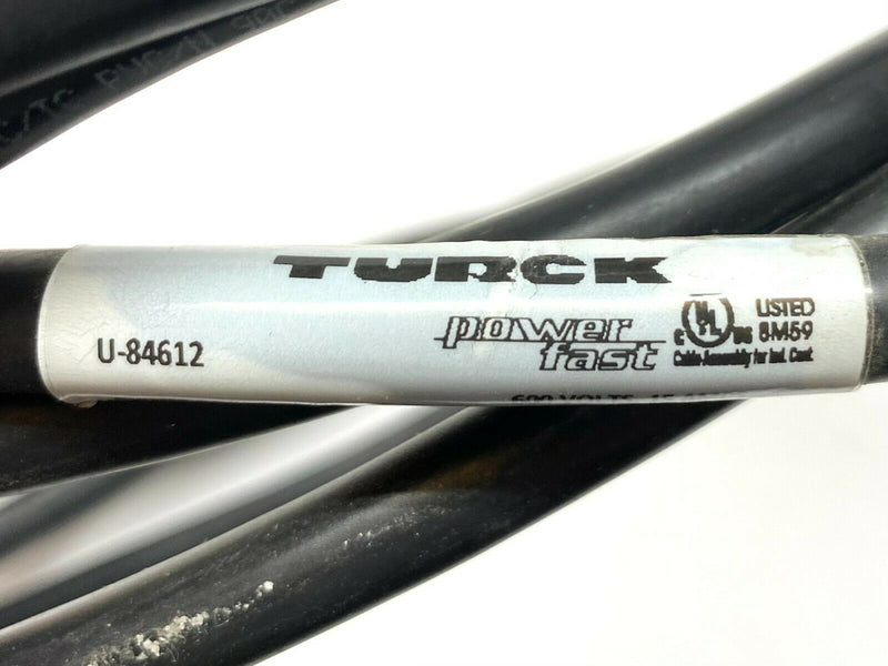 Turck BKWM 34-198-5 Powerfast Cordset U-84612 - Maverick Industrial Sales