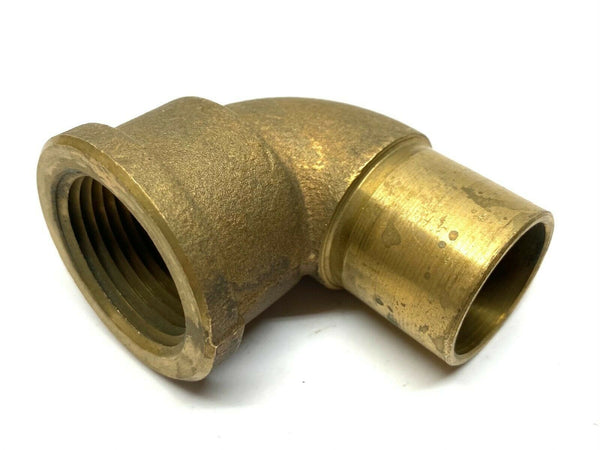 Nibco Tube Elbow 90 Degree Cast Copper 1-1/8" Tube OD 1" NPT Female Thread Dia. - Maverick Industrial Sales