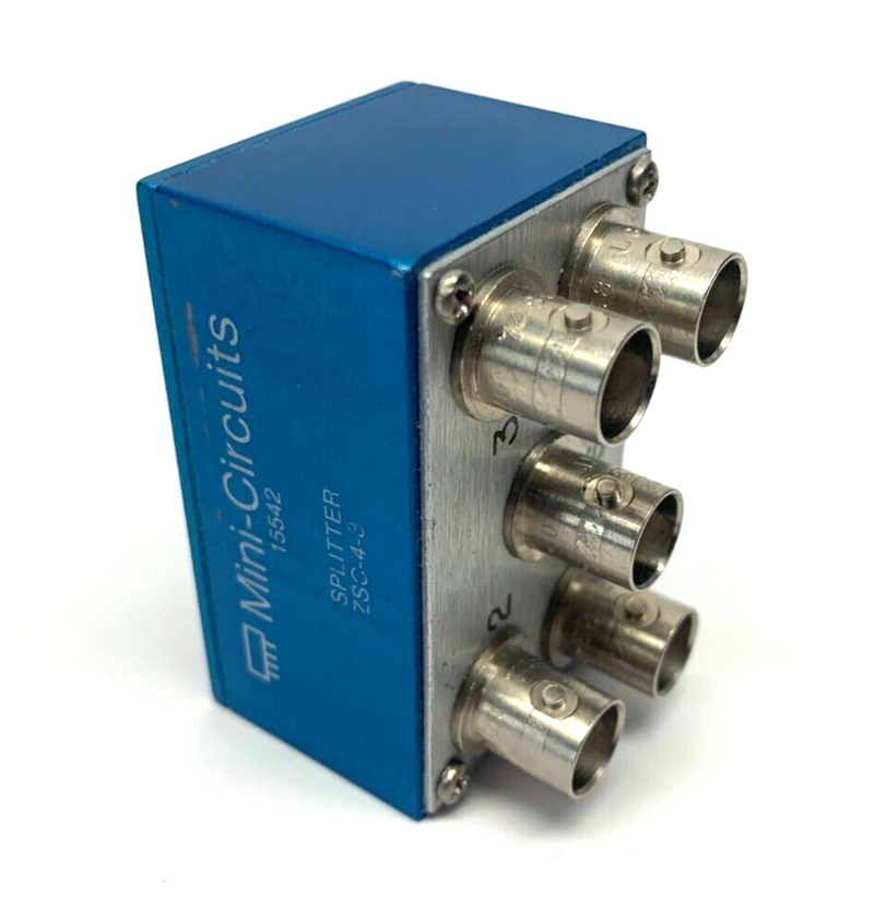 Mini-Circuits ZSC-4-3 Power Splitter Connector BNC 15542 - Maverick Industrial Sales