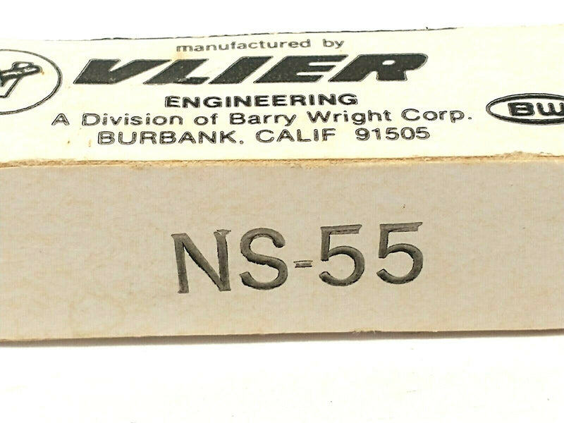 Vlier NS-55 Phenolic Nose Light End Force Non-Locking Spring Plunger 1/4"-20 - Maverick Industrial Sales