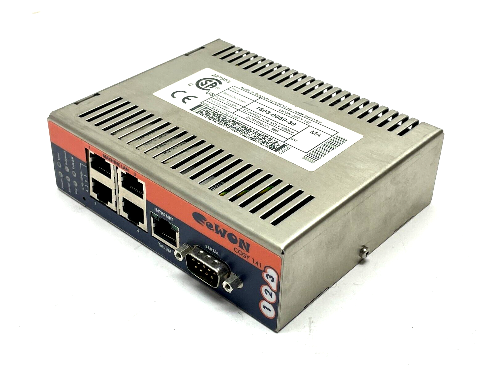 eWON COSY 141  EC51410 MPI VPN Router 12-24VDC 10W - Maverick Industrial Sales