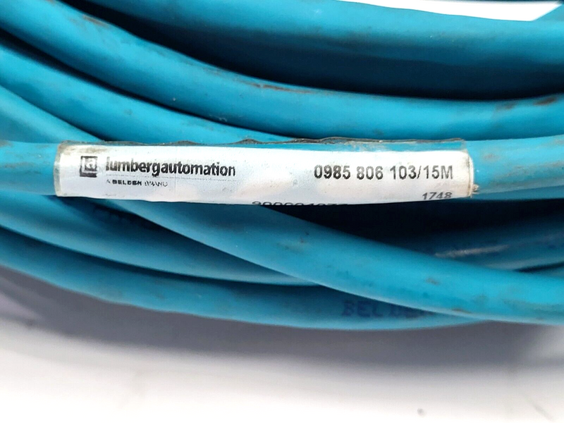 Lumberg Automation 0985 806 103/15M Ethernet Cordset 900004077 - Maverick Industrial Sales