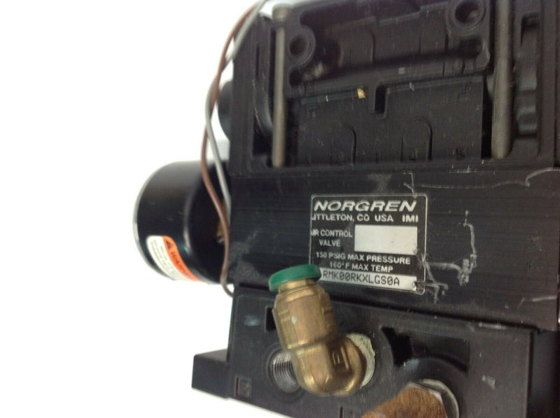 Norgren MK01EDA34AMNA Air Control Valve Assy. RMK00RKXLGS0A - Maverick Industrial Sales