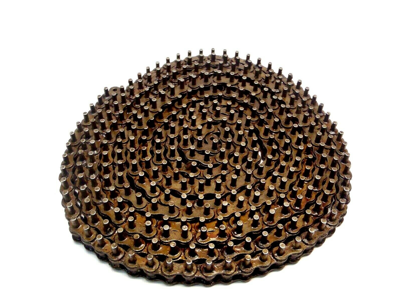 Double Roller Chain 1-1/4" Inch Wide 16mm Pitch Approx 18 Foot - Maverick Industrial Sales