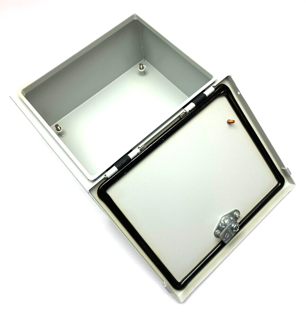 Hoffman Nvent CSD12106LG NEMA Type 12 Electrical Enclosure 12" x 10" x 7" - Maverick Industrial Sales