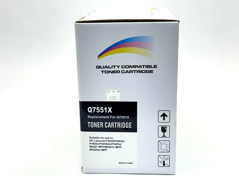 Premium Quality Q7551X Toner Cartridge - Maverick Industrial Sales