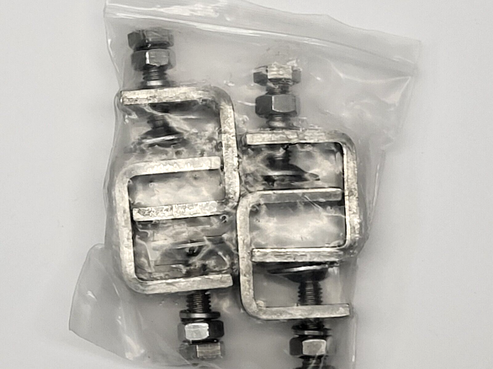 Luluxing X002UEJ4S9 304 Stainless Steel C Clamp 1" LOT OF 4 - Maverick Industrial Sales