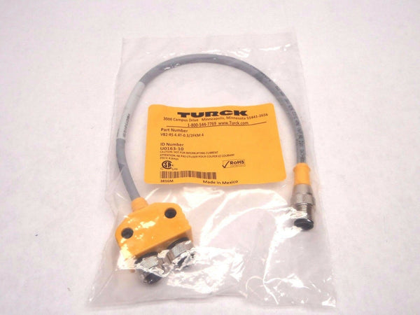 Turck VB2-RS 4.4T-0.3/2FKM 4 Splitter Cordset U0163-10 - Maverick Industrial Sales