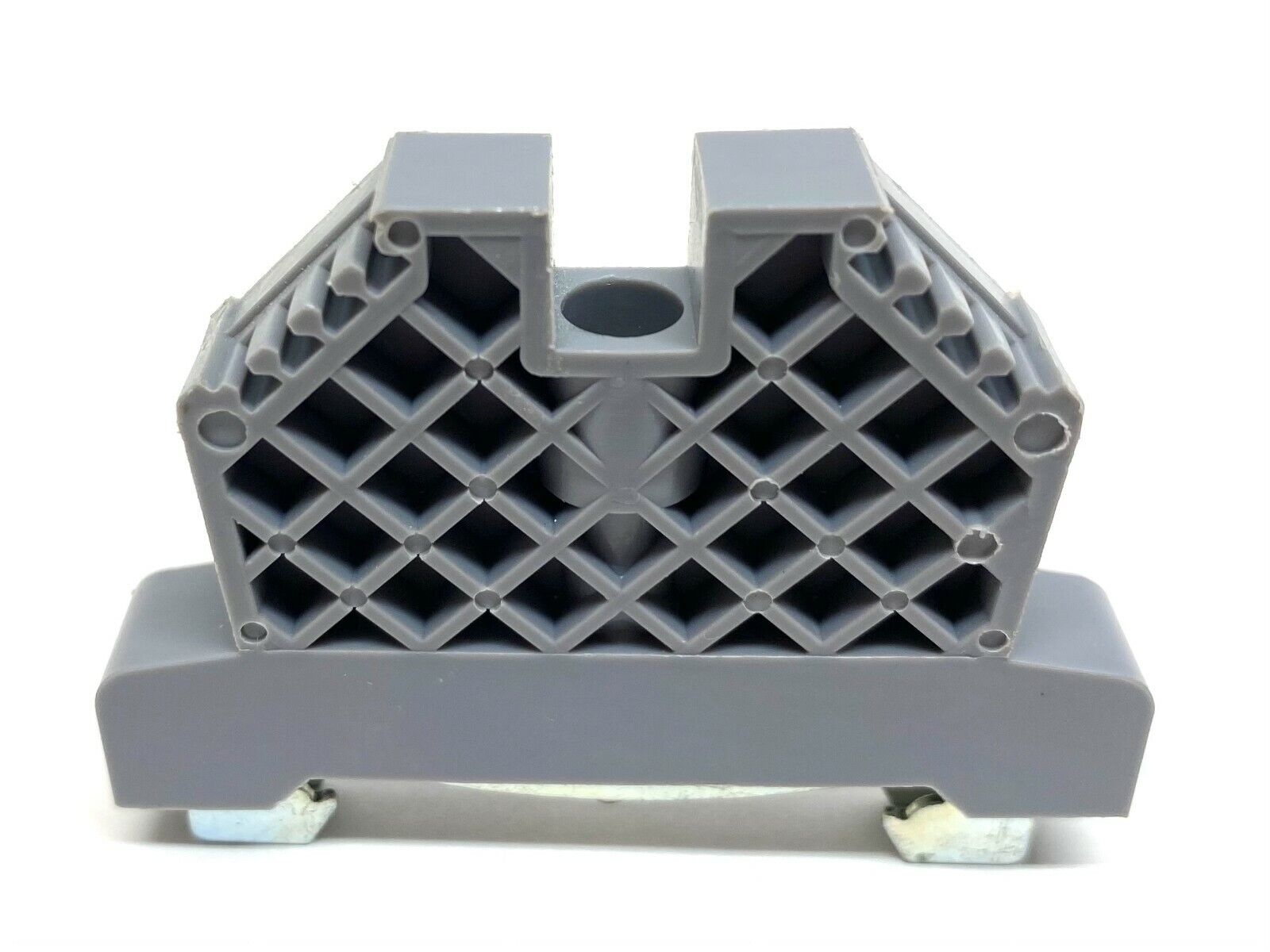 Morsettitalia 43442 Euro Stop End  Clamp 8mm Gray LOT OF 10 - Maverick Industrial Sales