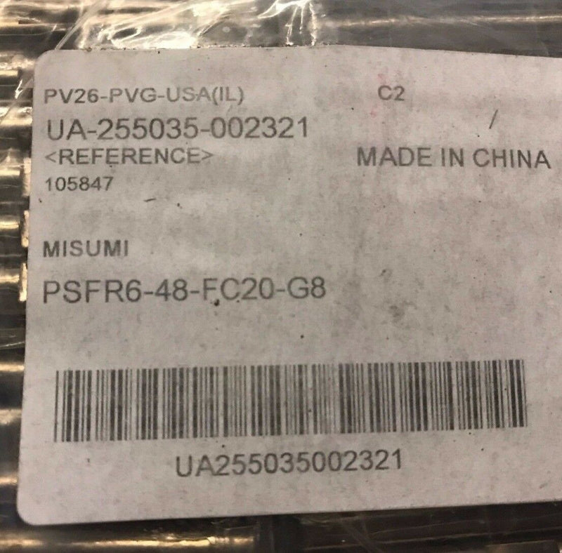 Misumi PSFR6-48-FC20-G8 Straight Rotary Shaft 48mm L x 6mm DIA Lot of 10 - Maverick Industrial Sales