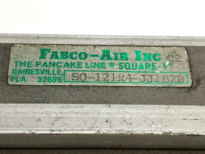 Fabco-Air SQ-121x4-JJ1B2B Pneumatic Cylinder - Maverick Industrial Sales