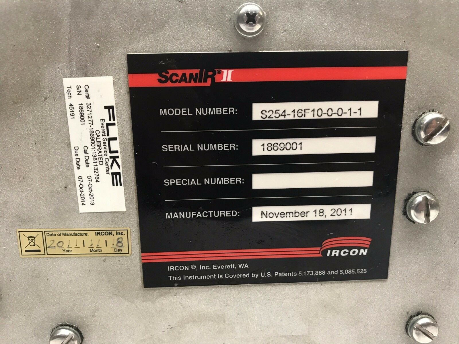 Ircon S254-16F10-0-0-1-1 ScanIR II Infrared Thermometer & Thermal Imaging System - Maverick Industrial Sales