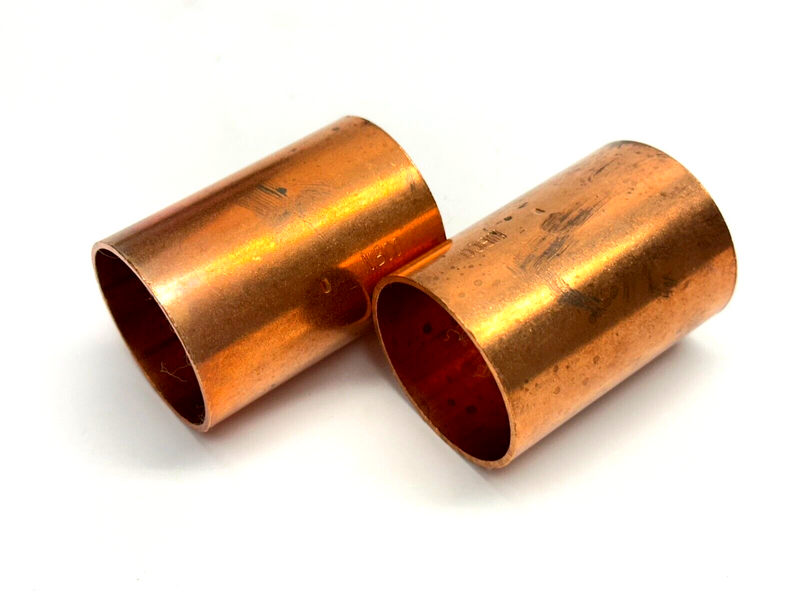 1-1/4" Coupling C x C Copper LOT OF 2 - Maverick Industrial Sales