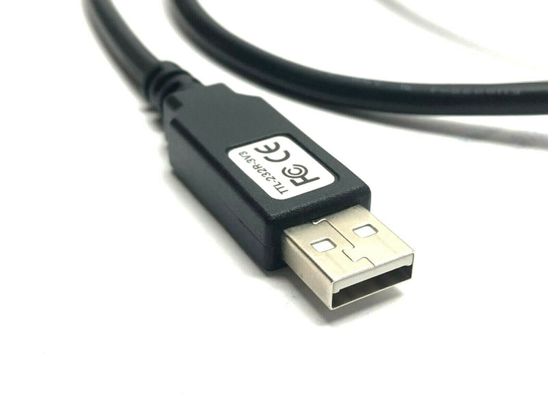 Balluff BCC M418-U024-AF-671-PX04T4-018 Double Ended Cord Set USB-A to M12 5ft L - Maverick Industrial Sales