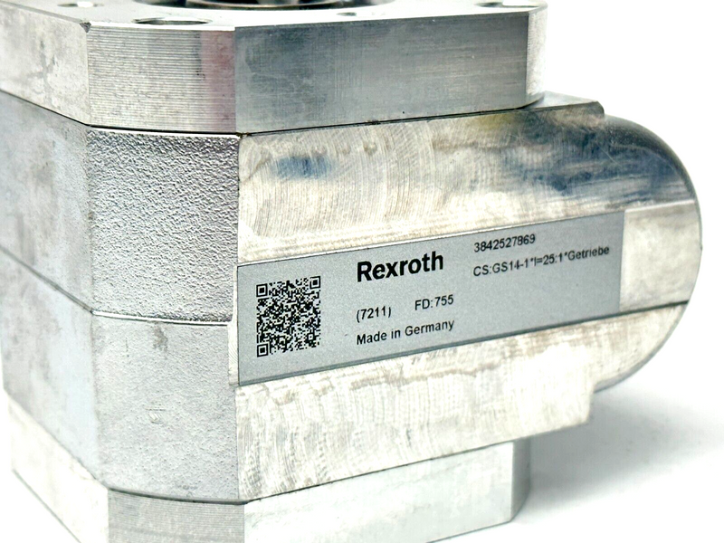 Bosch Rexroth 3842527869 Slip-On Gear Unit GS 14-1 I=25:1