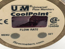 Universal Flow Monitors CP2 CoolPoint Vortex Shedding Flowmeter CRACKED DISPLAY - Maverick Industrial Sales