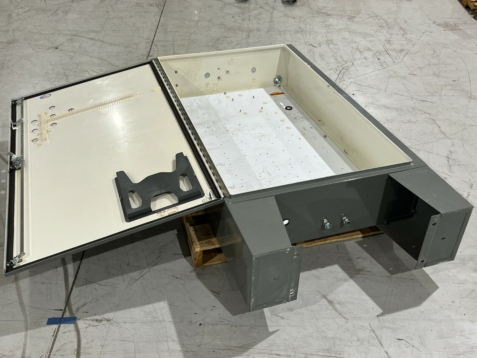Hoffman A60SA3812LP Control Panel Enclosure w/ Legs 60" x 37.38" x 12" - Maverick Industrial Sales