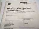 Allen Bradley SLC 5/03,5/04, 5/05 Modular Processors Instructions LOT OF 2 - Maverick Industrial Sales