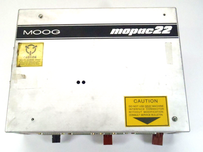 Moog 126-422F CPU Control Unit MOPAC 22 Amplifier - Maverick Industrial Sales