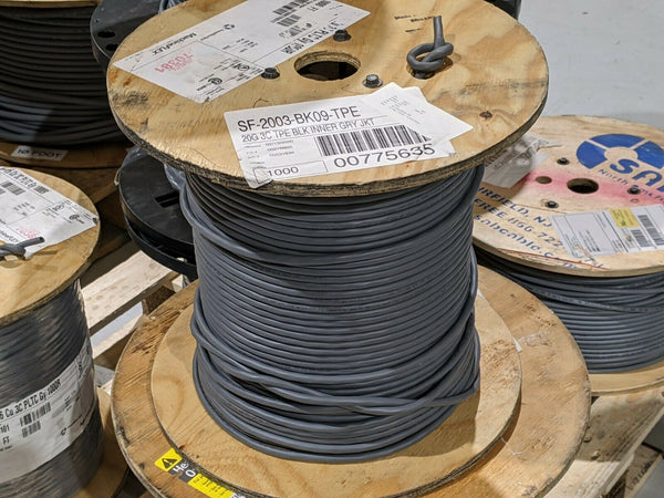 Southwire SF-2003-BK09-TPE 20 AWG 3C Motor Control Cable Wire LOT OF 10' FOOT - Maverick Industrial Sales