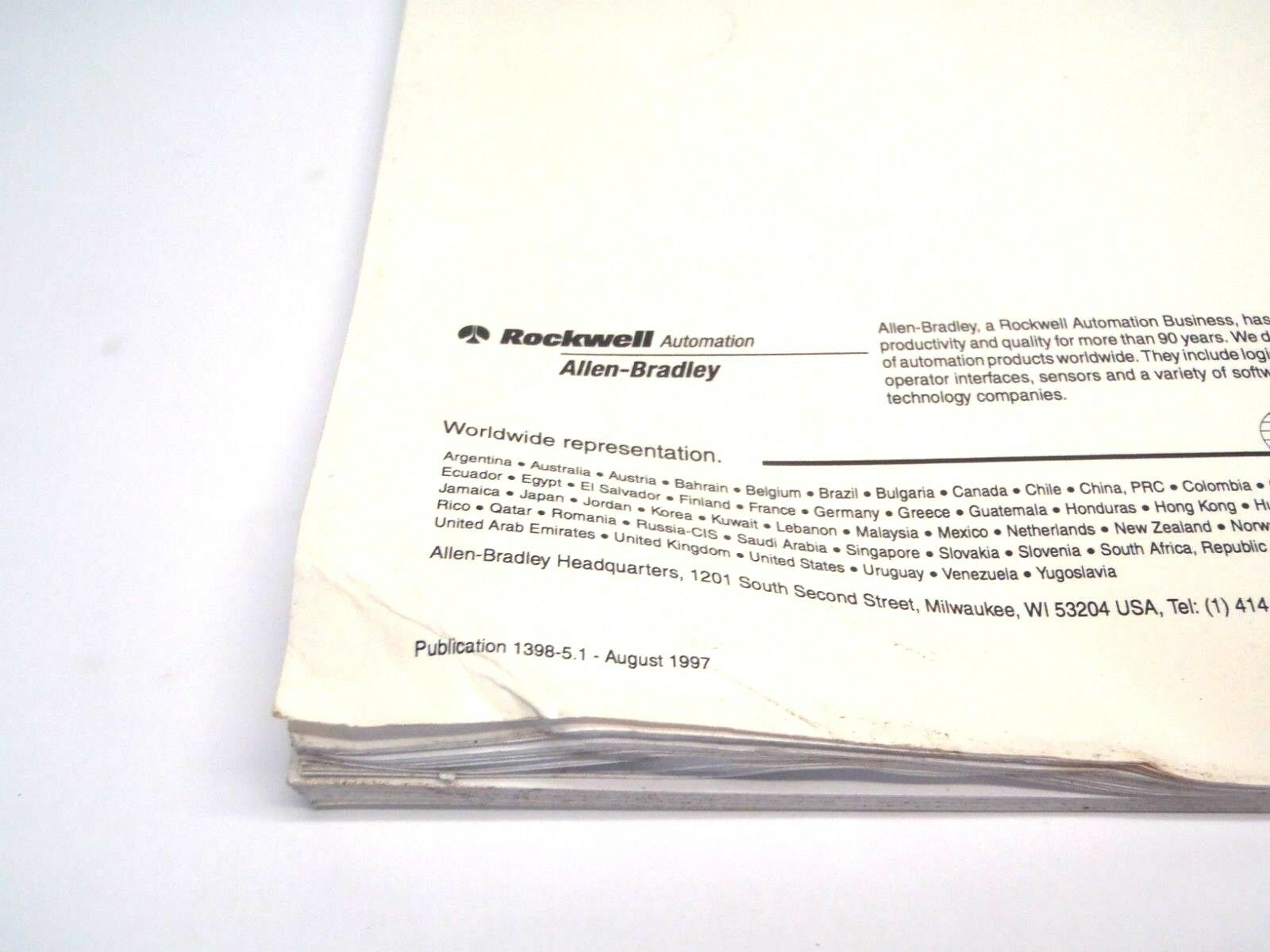 Allen Bradley Ultra Plus Positioning Drive Module Installation Manual - Maverick Industrial Sales