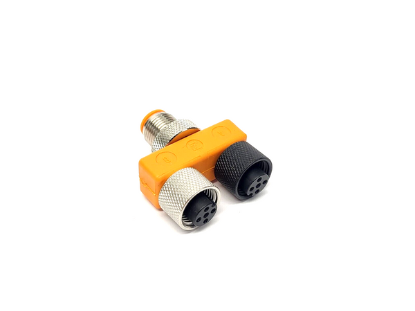 Lumberg Automation ASBS 2-M12-5S Splitter 5-Pin Male to 4-Pin Females - Maverick Industrial Sales