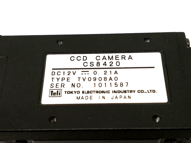 teli CCD CAMERA CS8420-11 TYPE TV0908A0 11(3089)-