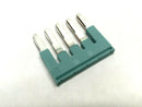 Lot of 17 Siemens 8WH9 020-6BF10 Plug-in Bridges 5-Pole 5mm Spacing - Maverick Industrial Sales