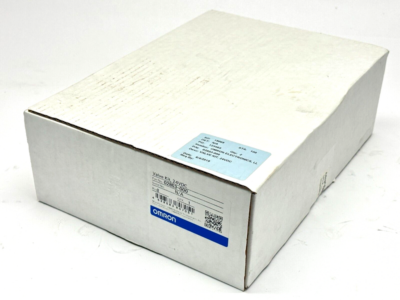 Omron 02853-000 Rev B Valve Kit 24VDC - Maverick Industrial Sales