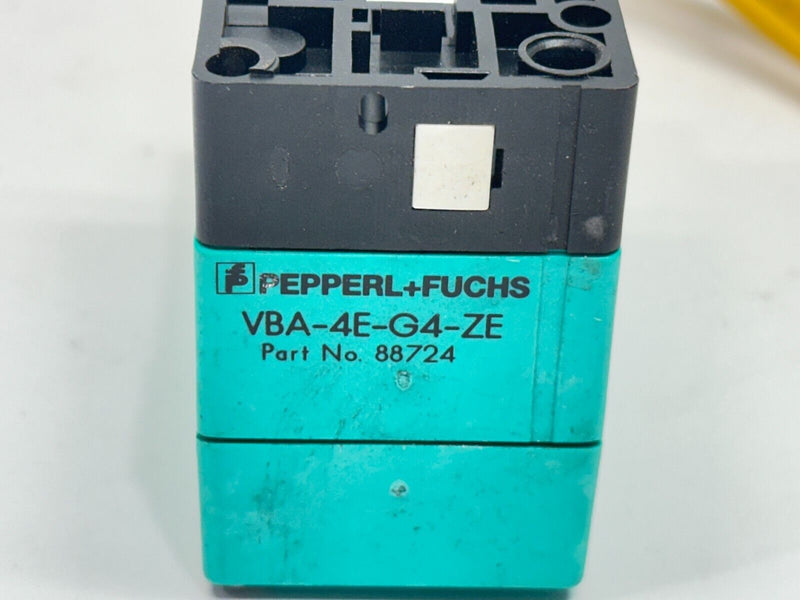 Pepperl+Fuchs VBA-4E-G4-ZE AS-Interface Sensor Module 88124 w/ U-G1F 99334 - Maverick Industrial Sales