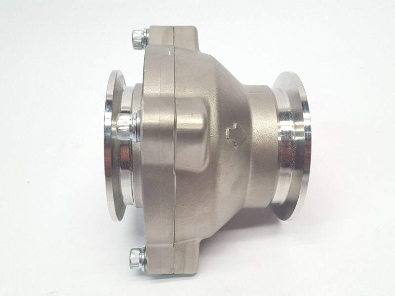 Cast SS Check Valve 2" ID Inlet 2" ID Outlet 3-3/8" OAL Quick Release Coupling - Maverick Industrial Sales