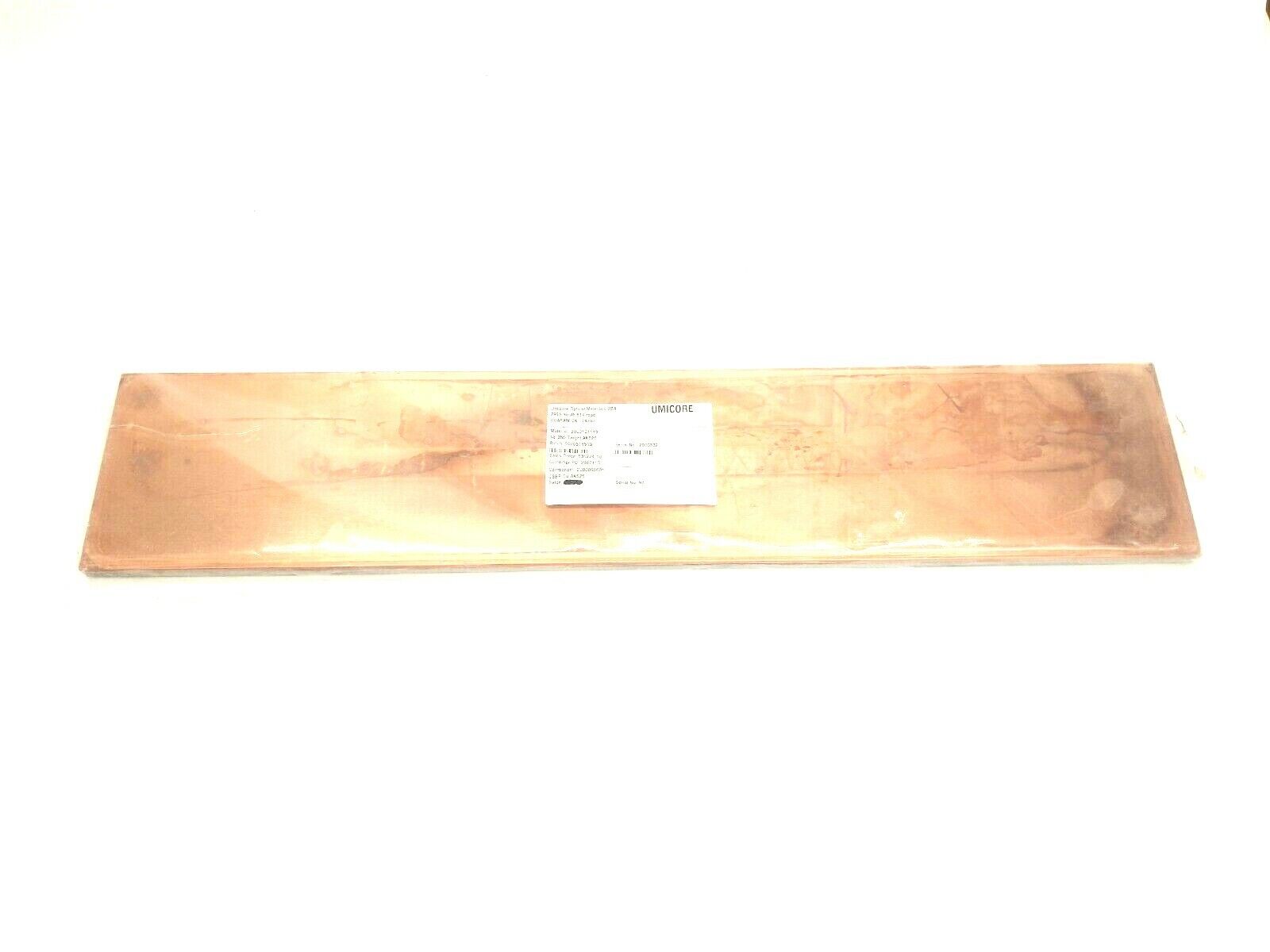 Nb 3N5,Target AK525,CSBP-Cu-AK525,3000101119, | Umicore Nb 3N5 Target AK525 Sputtering Target CSBP-Cu-AK525 Material 3000101119 - New – Open box - Maverick Industrial Sales