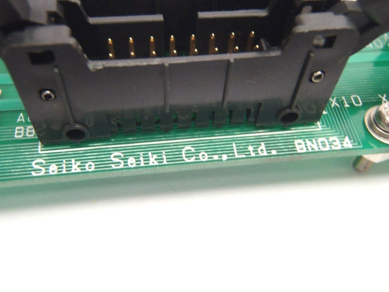 Seiko Seiki BN034 Circuit Board YH Y544A 6770 - Maverick Industrial Sales