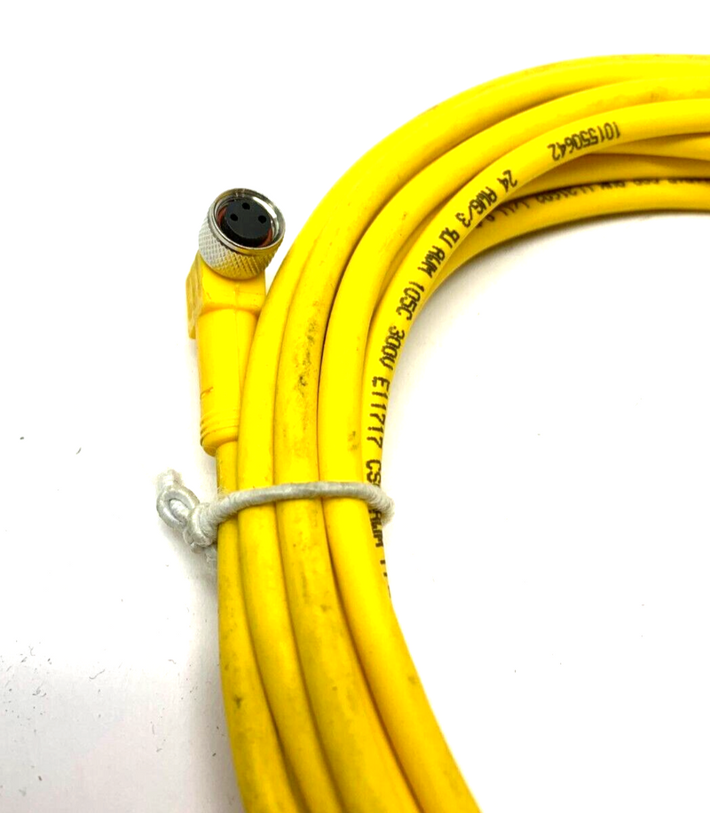 Turck PKW-3M-4 Picofast Single Ended Cordset Female 90 Degree Connector U0053-14 - Maverick Industrial Sales