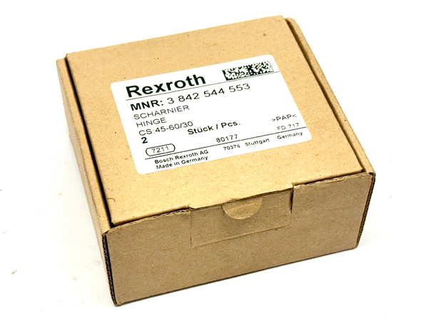 Bosch Rexroth 3842544553 Hinge 45-40/30 - Maverick Industrial Sales