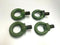C15M30 Machine Lifting Ring, Industrial Threaded Eye Hook, C-15, M30, LOT OF 4 - Maverick Industrial Sales