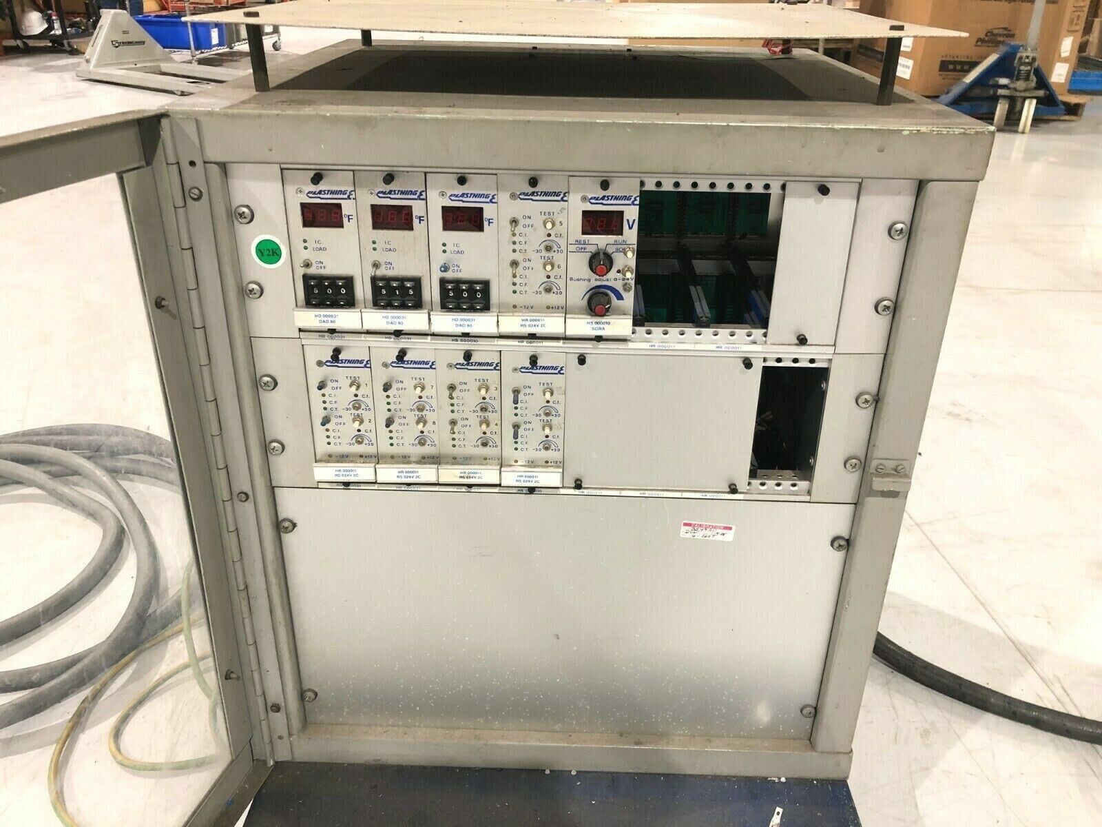 Plasthing Elettronica Temperature Controller System, HD 00031 DAD 80, HS 000010 - Maverick Industrial Sales