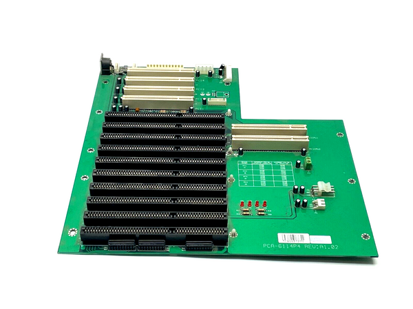 Advantech PCA-6114P4 Rev. A1.02 Passive Backplane Board 14-Slot ISA/PCI/PICMG - Maverick Industrial Sales