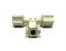 Jaco 70-4-P-PG Union Tee Fitting 1/4" Tube 7/16-20" Thread - Maverick Industrial Sales