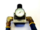 FlexiBlok R22K-04G Air Regulator w/ Gauge - Maverick Industrial Sales