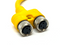 Turck YP2-PSG 3M-0.2/2MFK 3/S651 Splitter M8 Male - 2x M8 Female 3-Pin U15398 - Maverick Industrial Sales