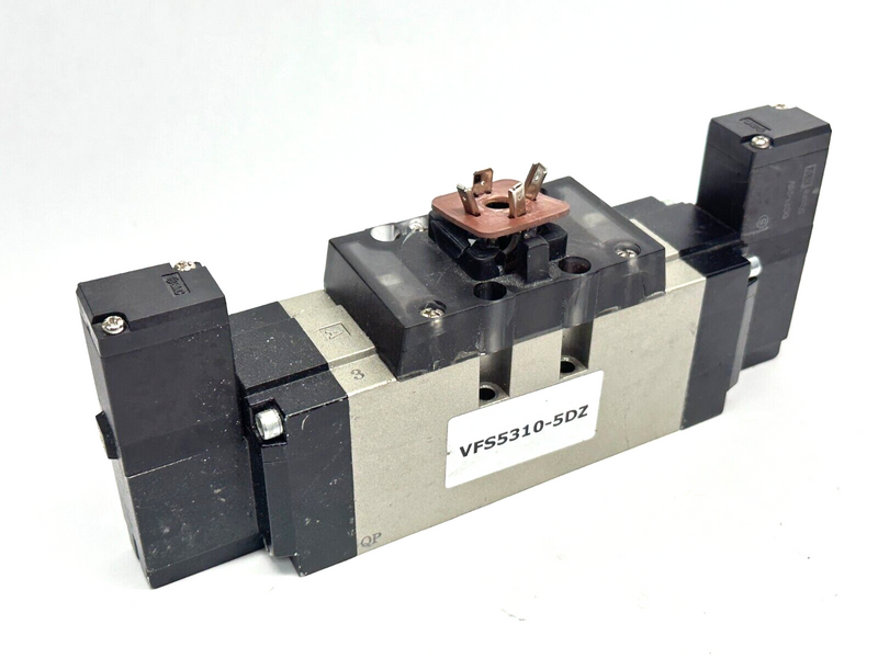 SMC VFS5310-5DZ 4/5 Port Solenoid Valve 3-Position DC21-26V - Maverick Industrial Sales