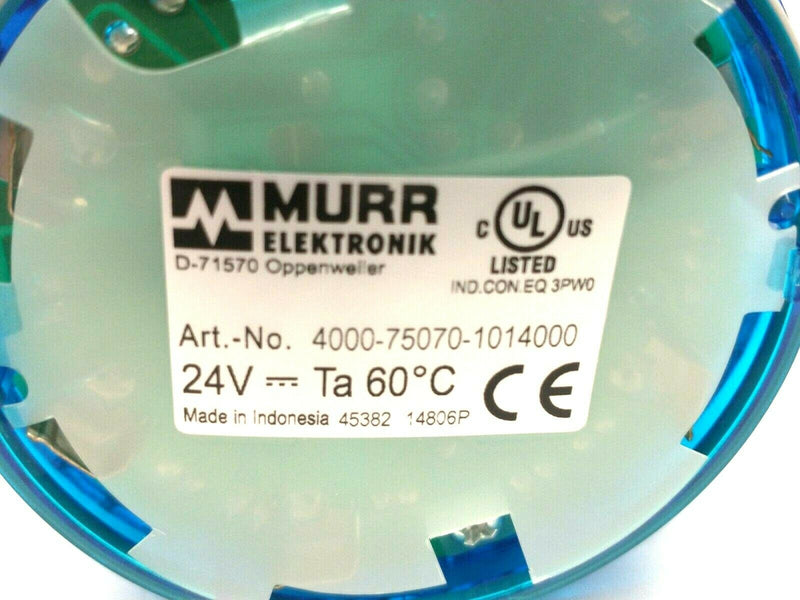 Murr Elektronik 4000-75070-1014000 Modlight70 Blue 70mm LED Module 24V DC - Maverick Industrial Sales