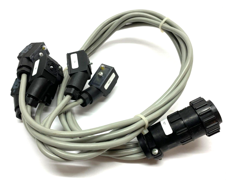 Steris 117-032-220 Rev. 1.2 Double Ended Cordset 7-Pin to 8 Solenoid Plug-Ins - Maverick Industrial Sales