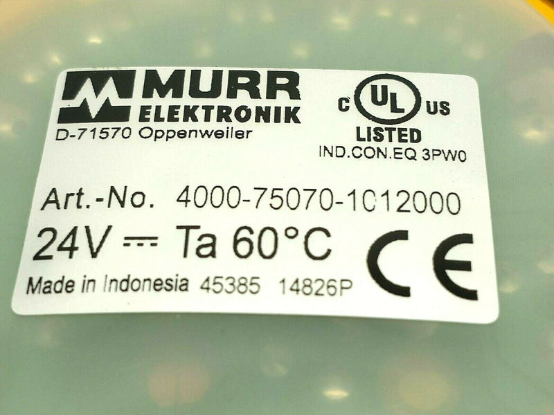 Murr Elektronik 4000-75070-1012000 Modlight70 Amber LED Module 24V DC - Maverick Industrial Sales