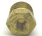 Brass Hex Threaded Reducer 1/2" MNPT 3/8" Female NPT - Maverick Industrial Sales