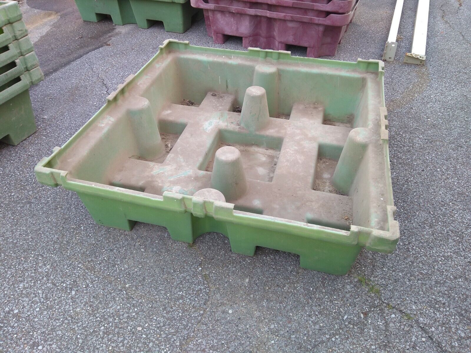 Spill King Sump | Ultra-Tech Spill King Containment Sump for Drum Pallets No Drain 85 Gallon - Used - Maverick Industrial Sales