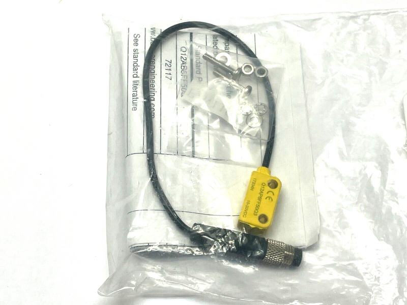 Banner Q12AP6FF50Q3 Miniature Self Contained Sensor 76163 - Maverick Industrial Sales